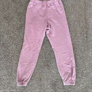 Saltwater LUXE Lavender Heart Joggers